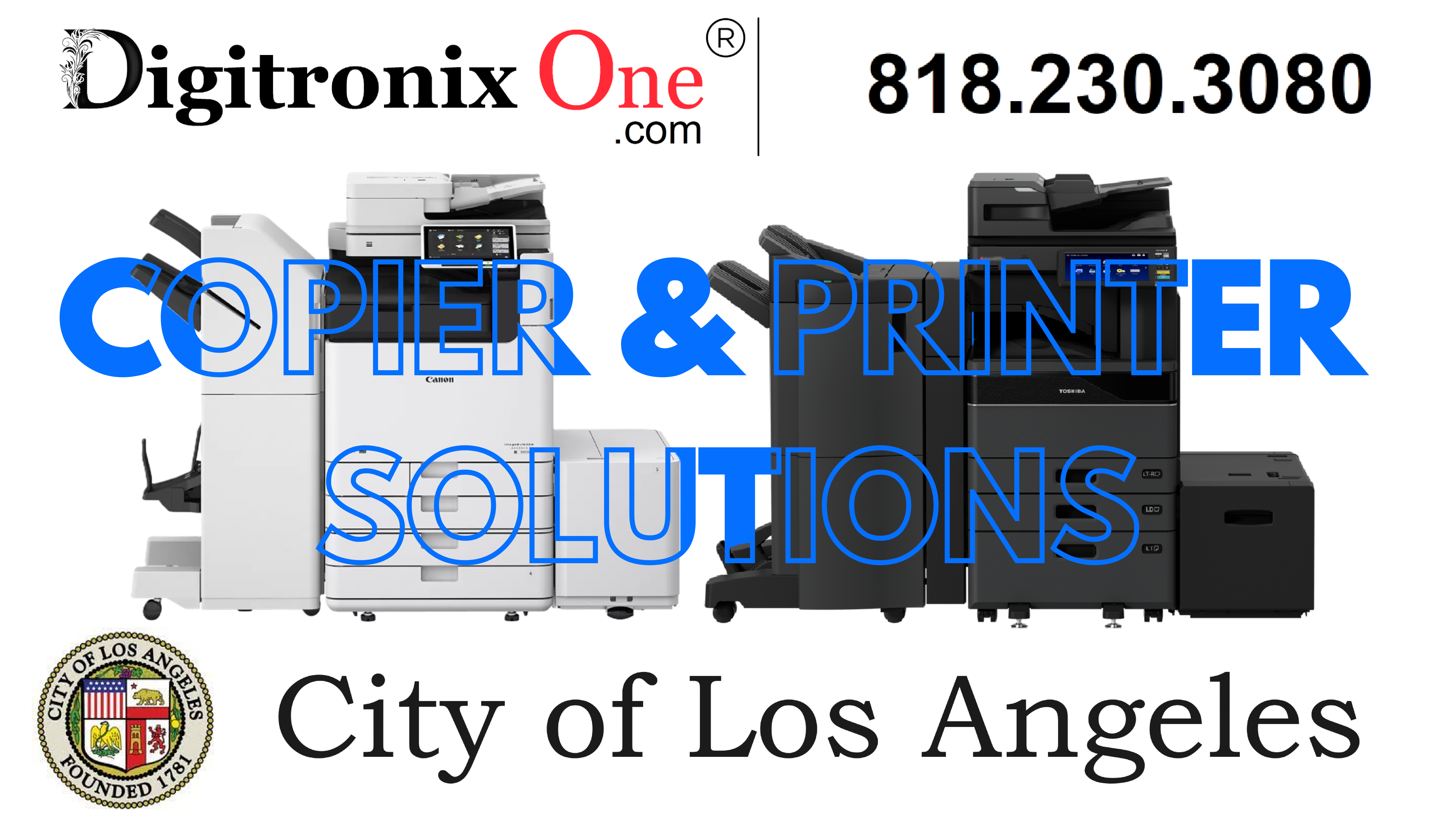 Copier Los Angeles CA Solutions (818)230-3080