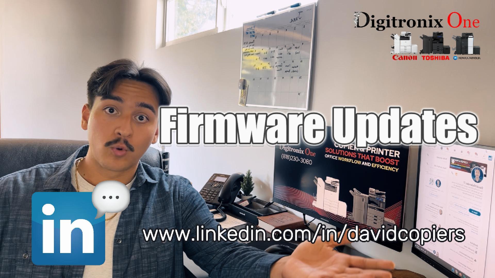 Copier Firmware Updates