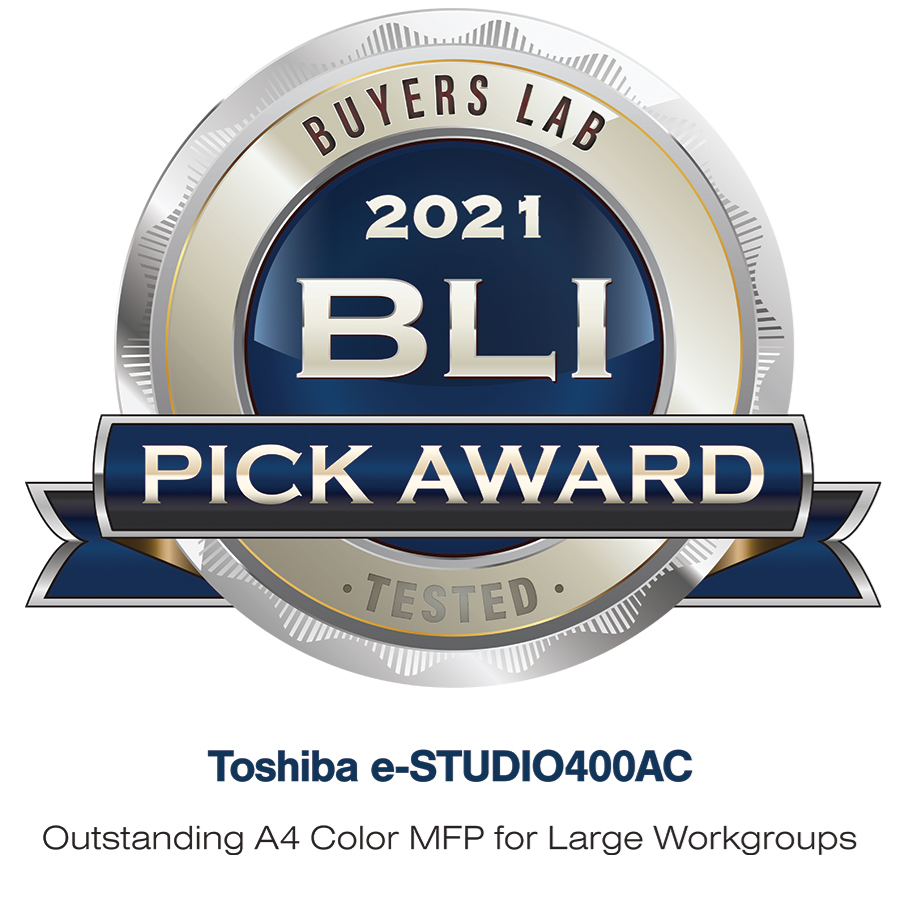 Toshiba e-STUDIO BLI Award 2021